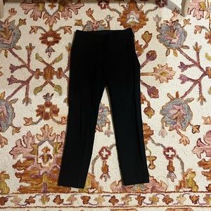 Small side zipper ankle dress pants